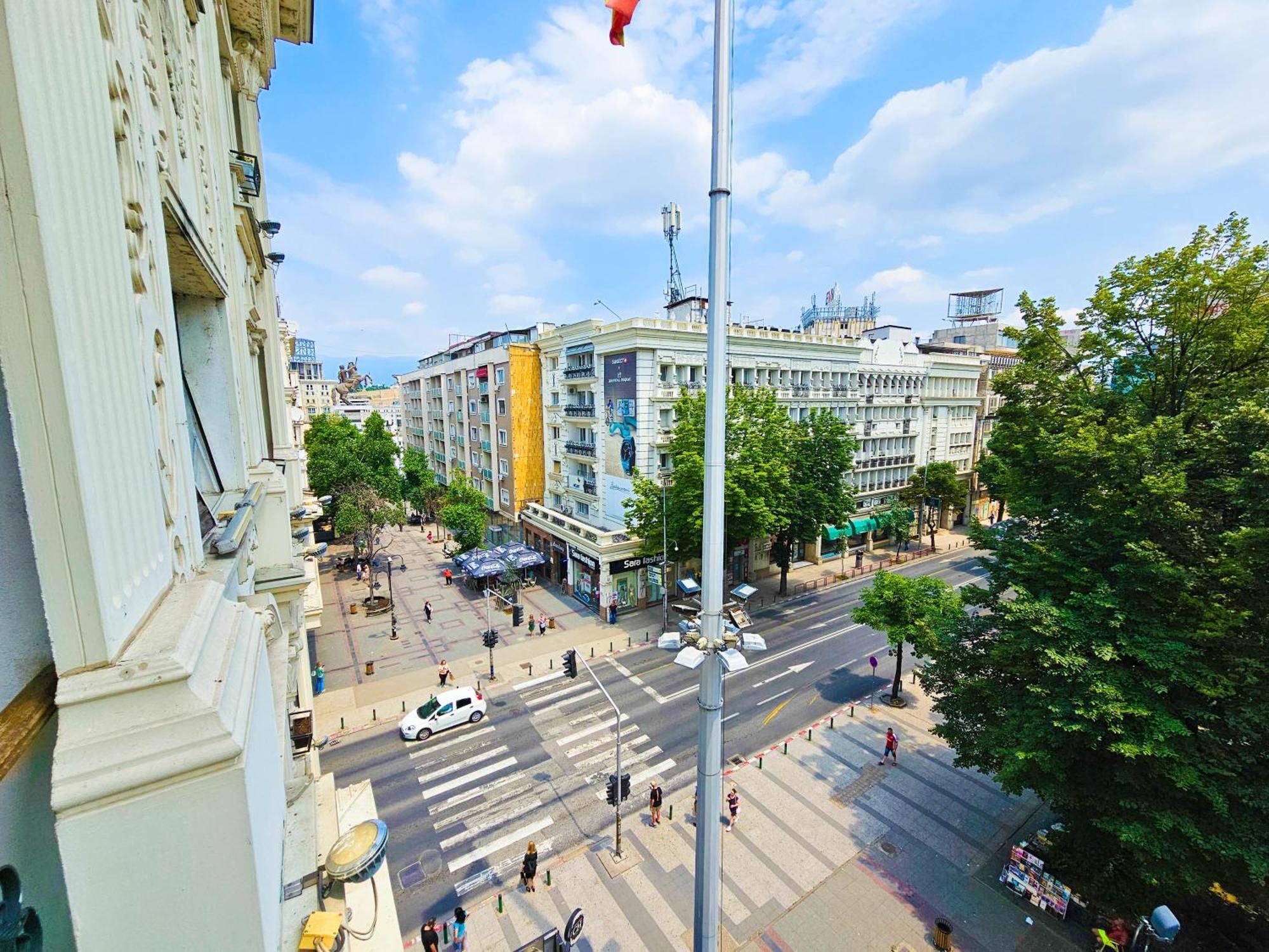 Fantazy Apartment Main Square Skopie Exterior foto