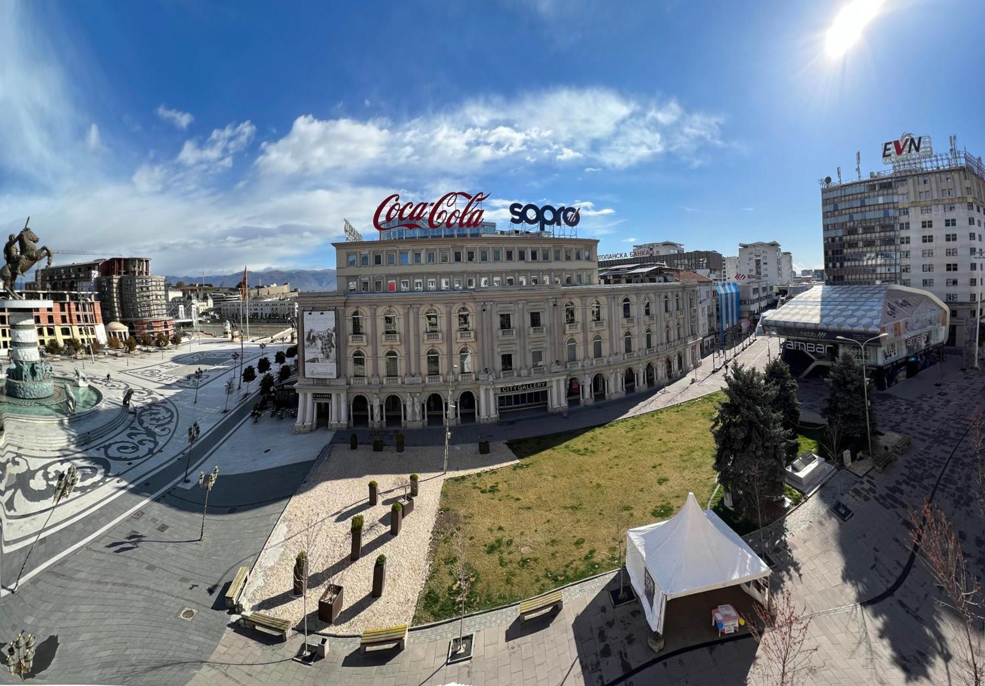 Fantazy Apartment Main Square Skopie Exterior foto