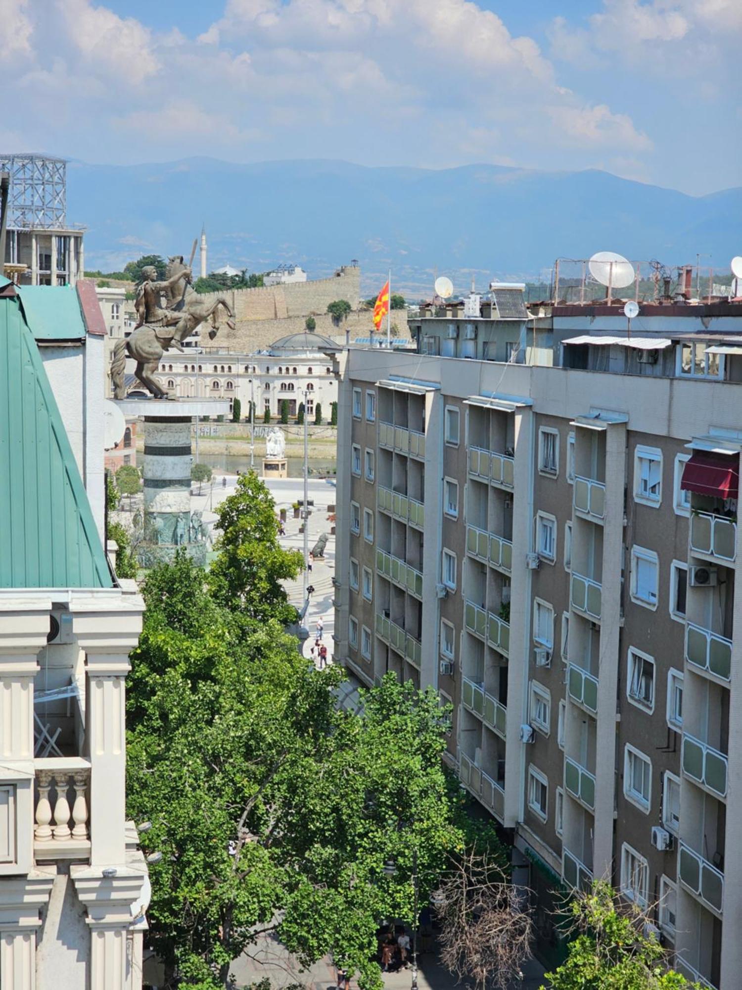 Fantazy Apartment Main Square Skopie Exterior foto